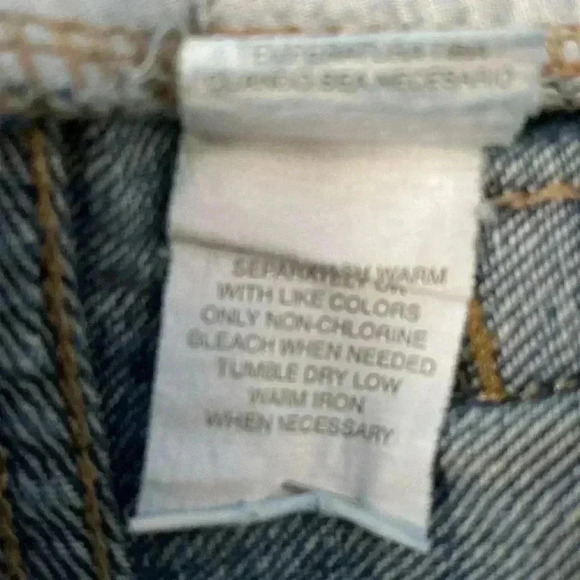 Est‎ 1989 Boys Bootcut Bottoms size 10 Blue Jean with Adjustable Waist - Picture 6 of 7